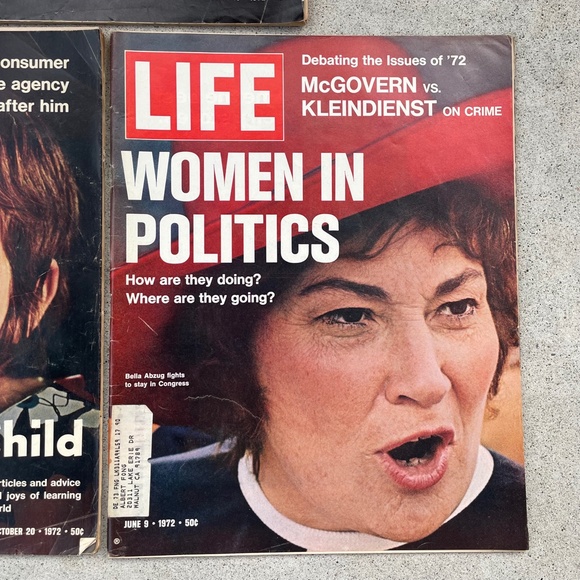 Vintage Life Magazines 1972 women and kids - Picture 3 of 11